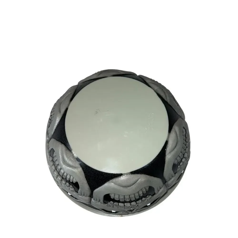 Halloween Easter Unlimited Hard Plastic Skull Skeleton Vtg 11.5